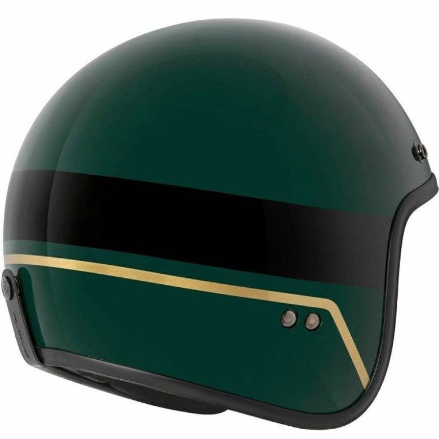 Open-Face * | Deals Rjays Trophy Helmet With Studs British Green