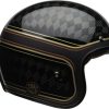 Open-Face * | Promo Bell Custom 500 Carbon Rsd Checkmate Helmet