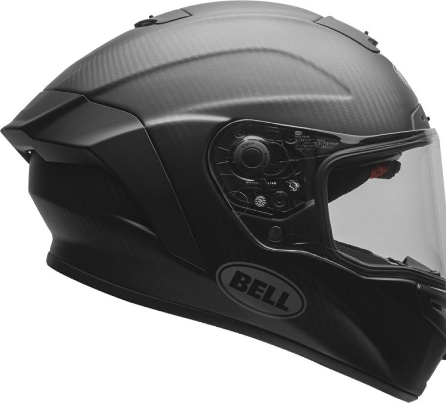 Full-Face * | Discount Bell Racestar Dlx Matte Helmet Black