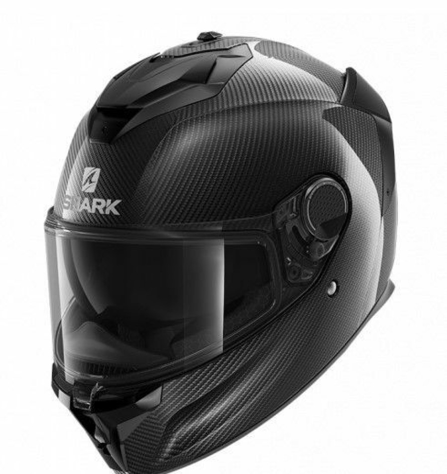 Full-Face * | Deals Shark Spartan Gt Carbon Skin Black Carbon Anthracite Helmet