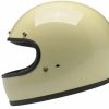 Full-Face * | Best Deal Bitwell Gringo Vintage Helmet Medium Adult White