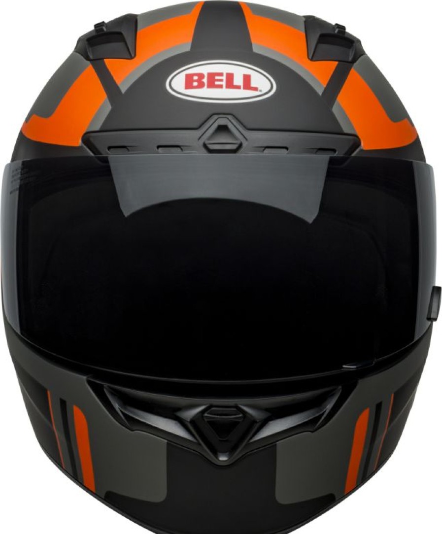 Full-Face * | Best Sale Bell Qualifier Dlx Mips Torque Matte Black And Orange Helmet Black X-Large Adult Black/Orange