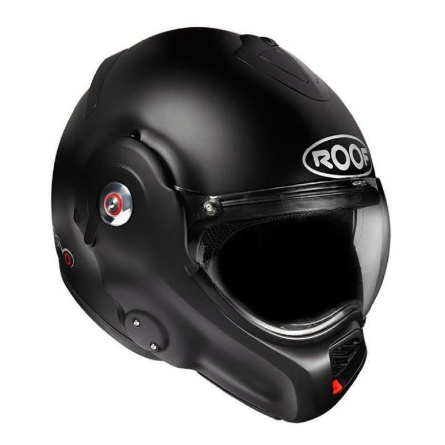 Modular * | Budget Roof Desmo Matte Black Helmet