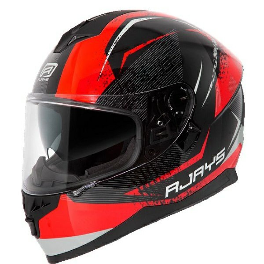 Full-Face * | Cheap Rjays Dominator Ii Strike Matte Black Red Helmet Red X-Small Adult Black/Red