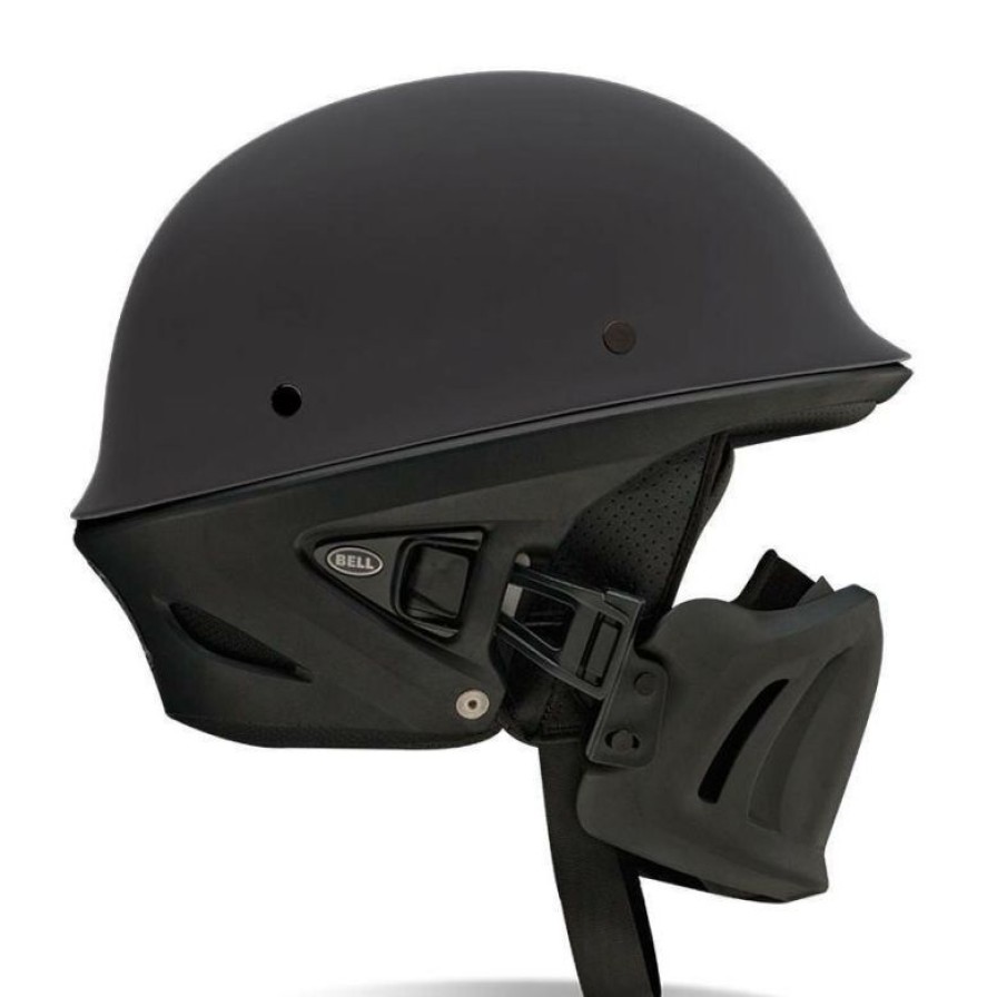 Open-Face * | Top 10 Bell Rogue Matte Helmet X-Small Adult Black