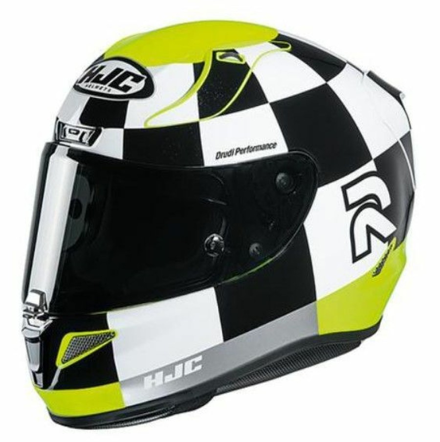 Full-Face * | Best Deal Hjc Rpha 11 Misano Mc-4H Helmet White Medium Adult