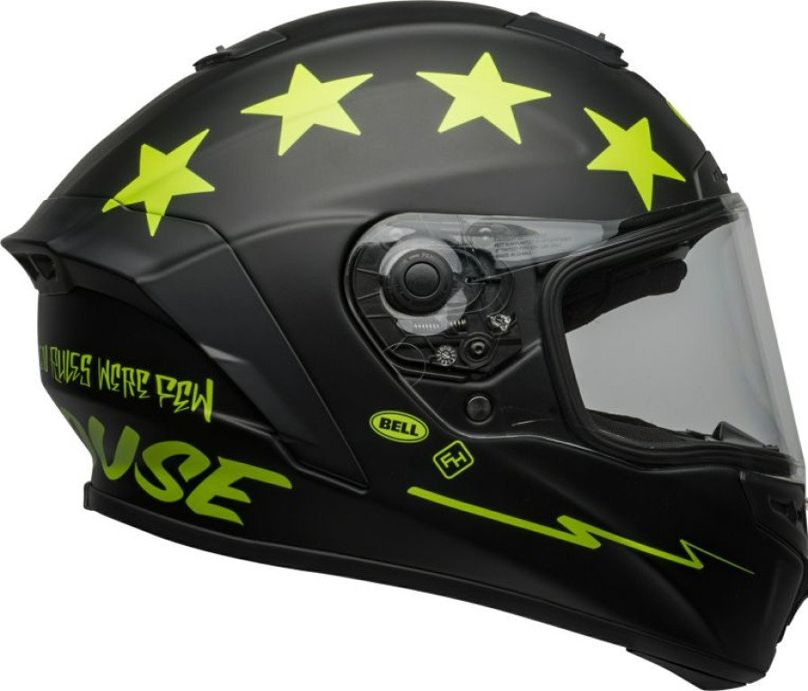 Full-Face * | Brand New Bell Star Dlx Mips Fasthouse Victory Matte Black Yellow Helmet Unisex Small Adult Black/Yellow