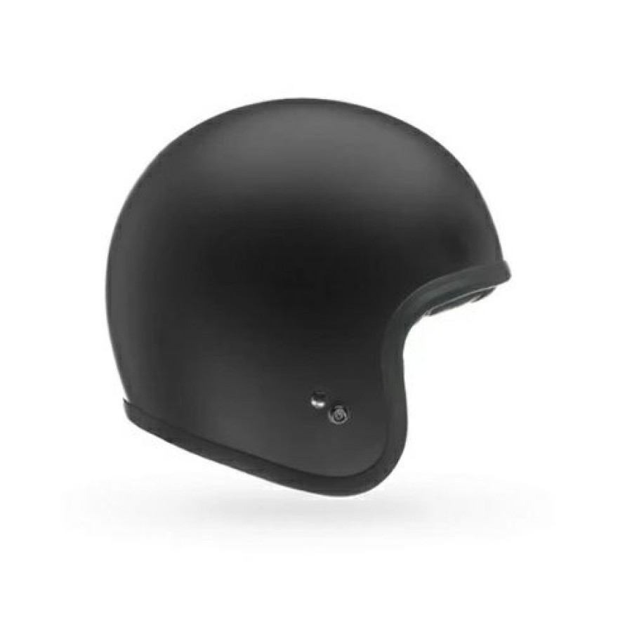 Open-Face * | Discount Bell Custom 500 No Studs Matte Helmet Unisex X-Small Adult Black