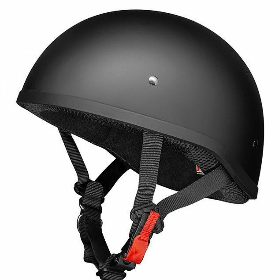 Open-Face * | Best Deal M2R Rebel Shorty Matte Helmet X-Small Adult Black