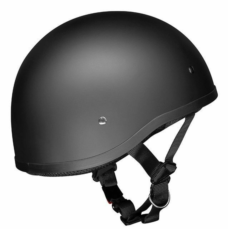 Open-Face * | Best Deal M2R Rebel Shorty Matte Helmet X-Small Adult Black